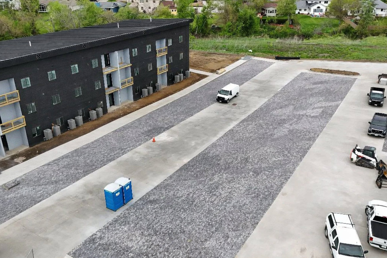 Concrete contractor services in Fitchburg, MA